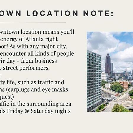 Atl Downtown 2Br King Bed Free Parking Lm1003 Villa Atlanta Eksteriør bilde
